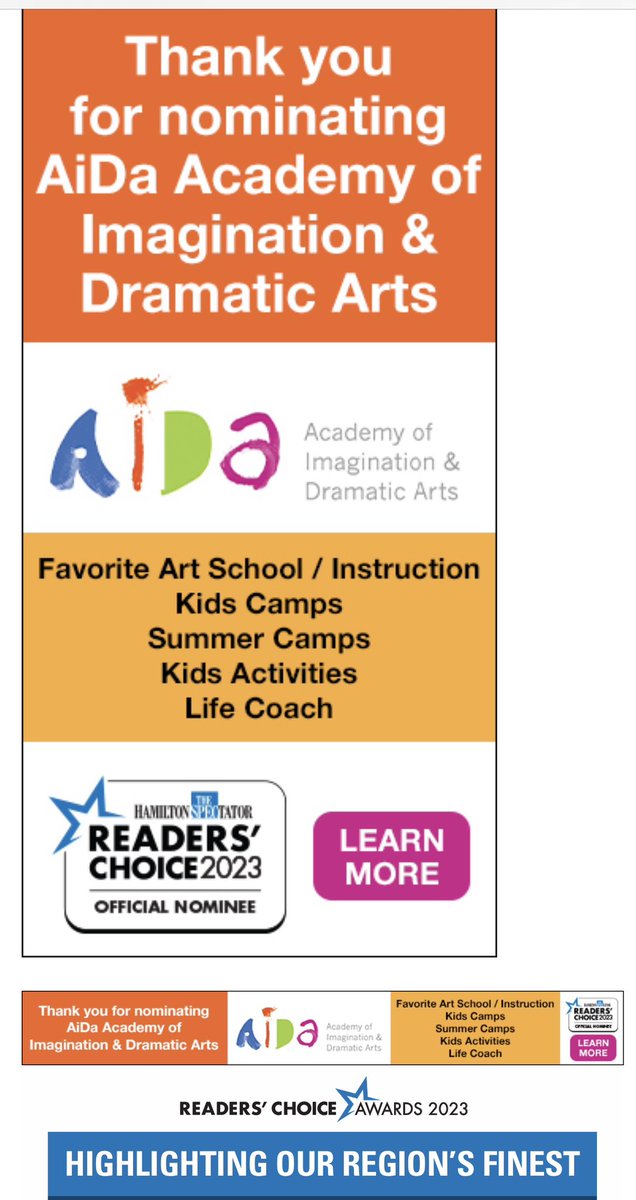Thank you everyone for the nominations! So grateful to be able to share creativity with our amazing community⭐️⭐️⭐️⭐️⭐️thespec.com/readerschoice