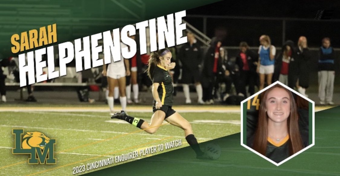 The fall 2023 athletic season is quickly approaching and Panther athletes are already getting attention!

Two, 2023 Women’s Soccer Players to Watch, named by the Cincinnati Enquirer are: Sarah Helphenstine (defender) and Kiley Reese! 

Let’s go Panthers!