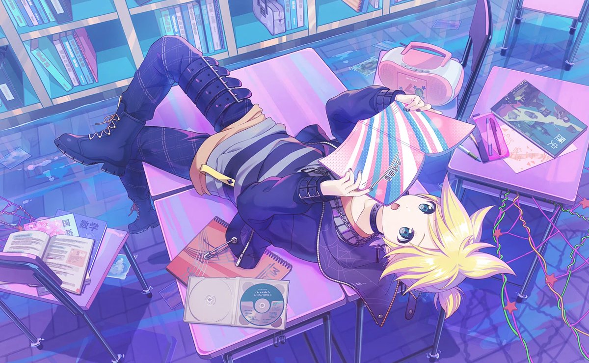 プロセカ 鏡音レン 新しいカード New Card(EN)> Kagamine Len(鏡音レン)[Leo/need] 4⭐️ Perm