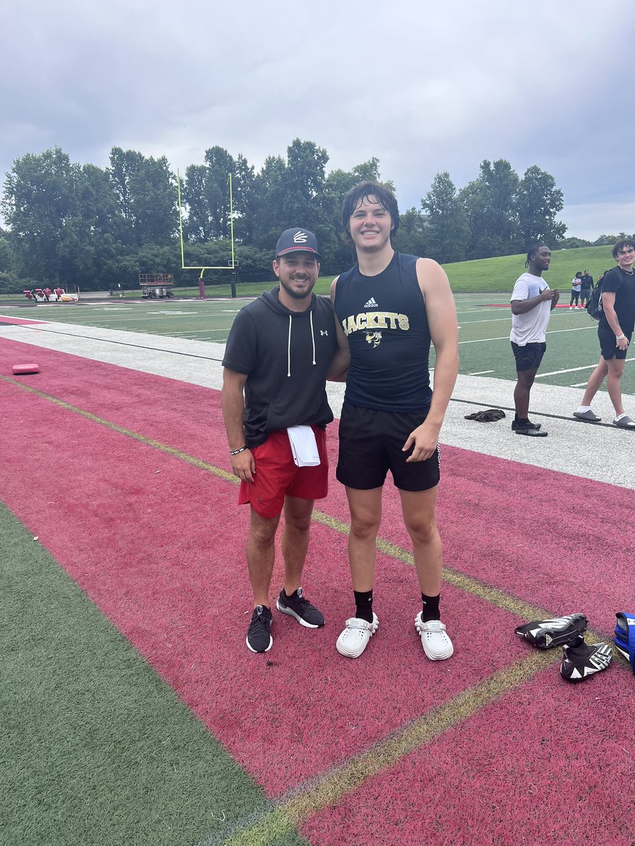 Great time and competition <a href="/GWUFootball/">Gardner-Webb Football</a> camp. Thank you <a href="/CoachTreLamb9/">Tre Lamb</a> <a href="/tdotdell/">Tyler Dell</a> @carsonhailey_71 #SkoDawgs