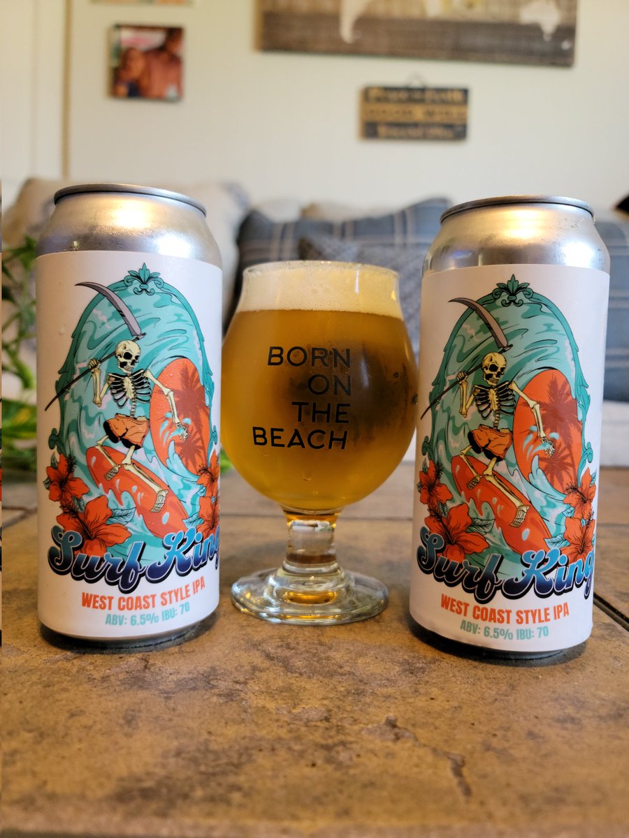 #craftbeer <a href="/BlackHorizonBrw/">BlackHorizonBrw</a> "Surf King" 6.5%abv