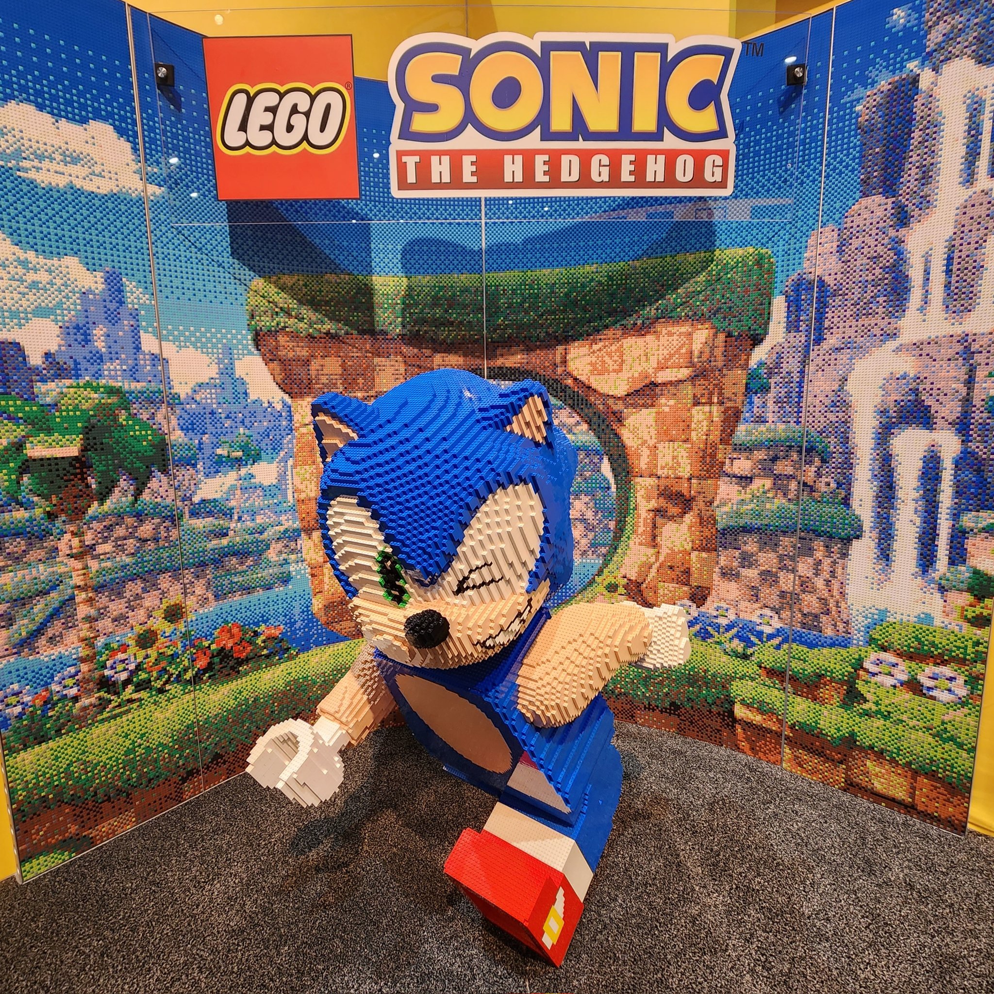 Sonic the Hedgehog on X: LEGO® Sonic is real and he can hurt you (if you  step on him). Grab a picture at the @LEGO_Group booth at #SDCC, and snag  the new