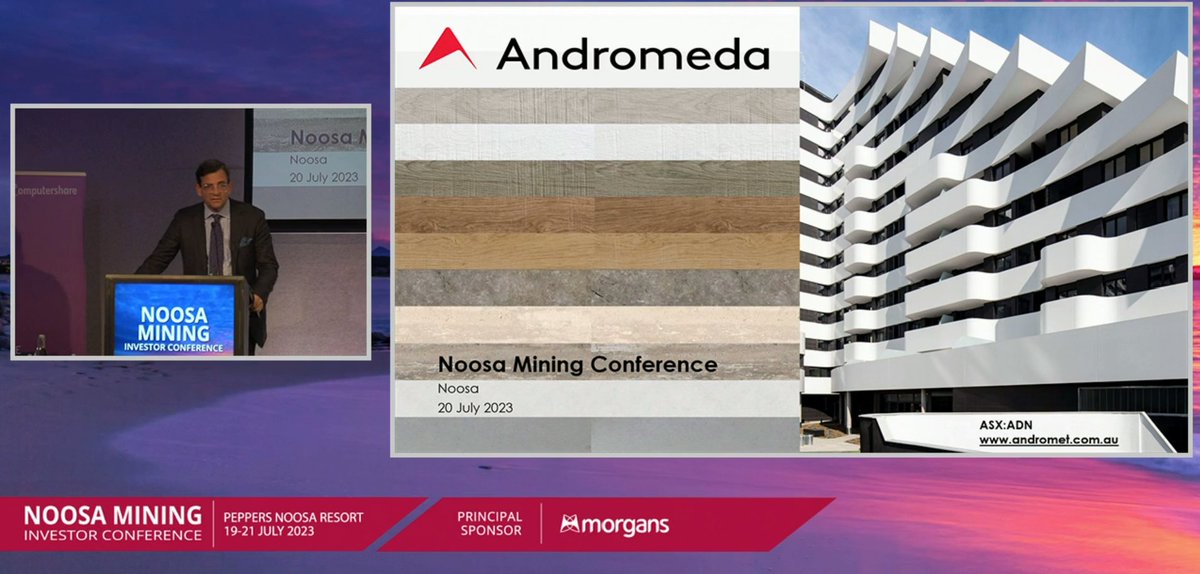 Watch Bob provide an update to investors at the Noosa Mining Conference...
vimeo.com/846845159