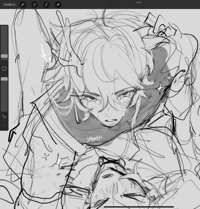 i literally cannot draw in this heat es q fr no puedo mas 