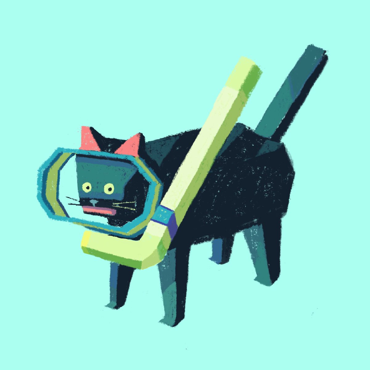 fu_to_fu_to's tweet photo. katamari cat pt 2 https://t.co/jTMSvPszqw