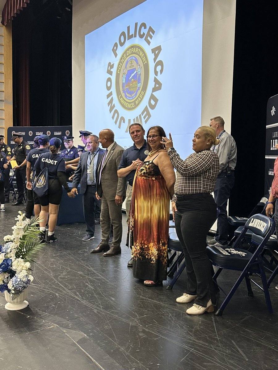 An exceptional group of young Lawrencians were recognized for their participation in Jr Police Academy <a href="/mayorlawrencema/">Mayor Brian A. DePeña</a> <a href="/lawrencepolice/">Lawrence, Massachusetts Police</a> <a href="/LaplanteMarc/">Marc Laplante</a>