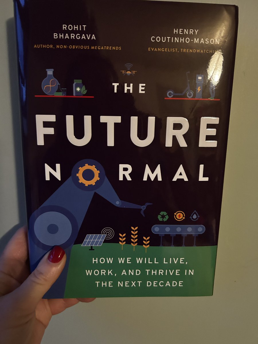 Looking forward to this #futurenormalbook

#readersareleaders #mindfood