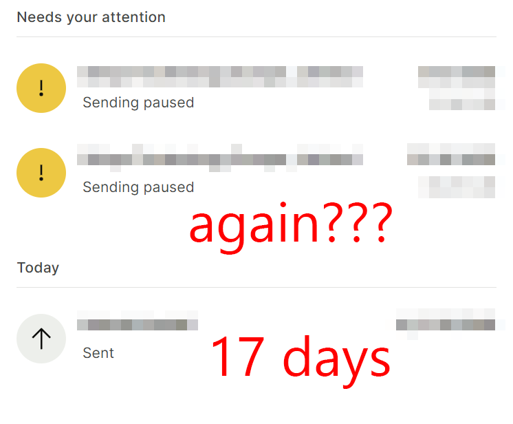 salmoukas's tweet photo. @Wise Barely breathed a sigh of relief post a 17-day review by @Wise, and we're under review AGAIN on the SAME day. This cycle disrupts our business. Urgent revamp needed. #DejaVu 😟 #CustomerExperience https://t.co/JWHTqunyns