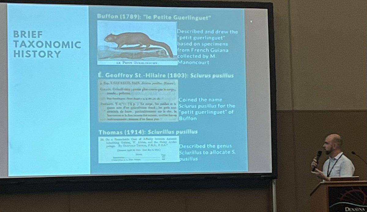 Super excited to hear more from @edfabreu about squirrel taxonomy! #IMC13