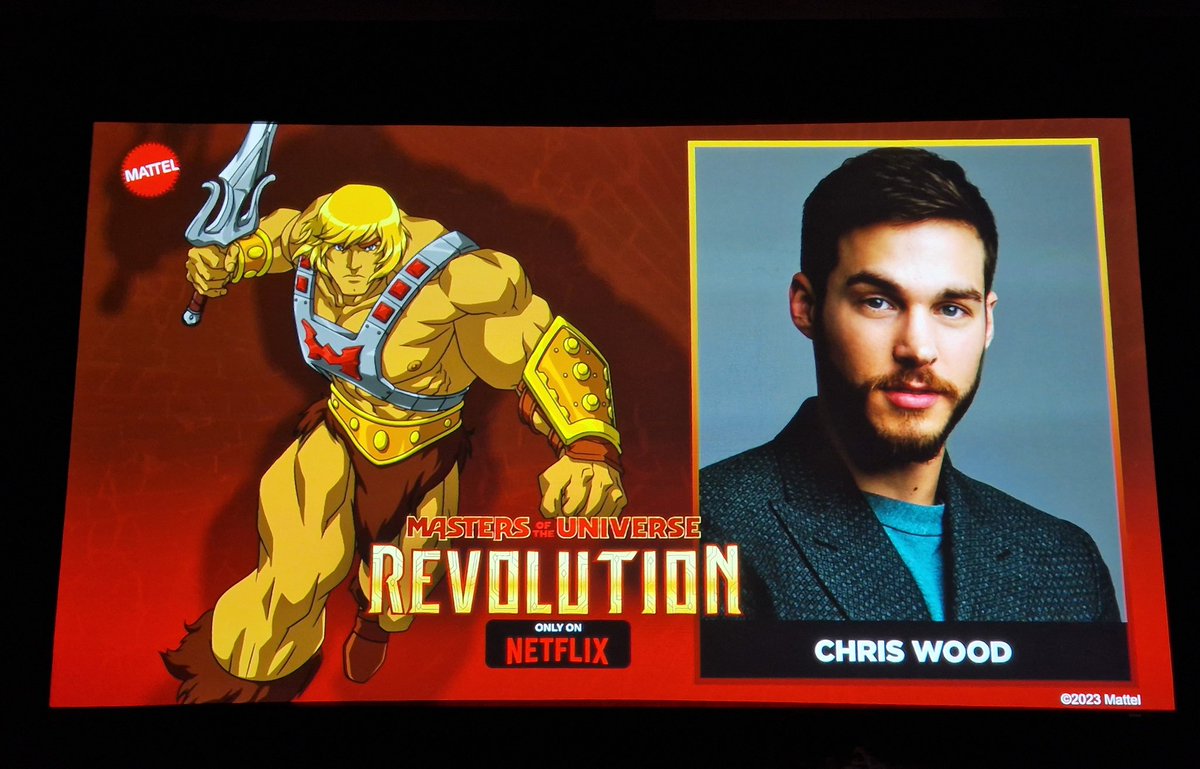 Kevin knew right away that Chris was going to be He-Man ❤️🗡 #MOTU #SDCC2023