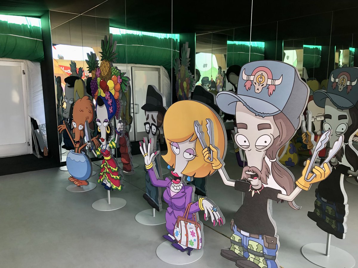 bmemike's tweet photo. The @hulu #Animayhem activation was great. Lots of immersive content, nailed the to e of each of the properties, they feed you (!), super helpful and friendly staff and sweet swag at the end. 

10/10. No notes. #SDCC https://t.co/oeZsHWAIF4