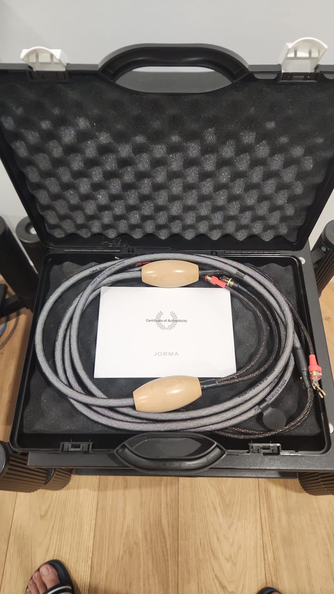 Absolute_Hi_End's tweet photo. Jorma Design Unity Speaker cables
#jormacables #audiocables #jormaaudio #jormadesign #jormaunity #highendaudio #jormacablesaustralia https://t.co/zktijfPhSw