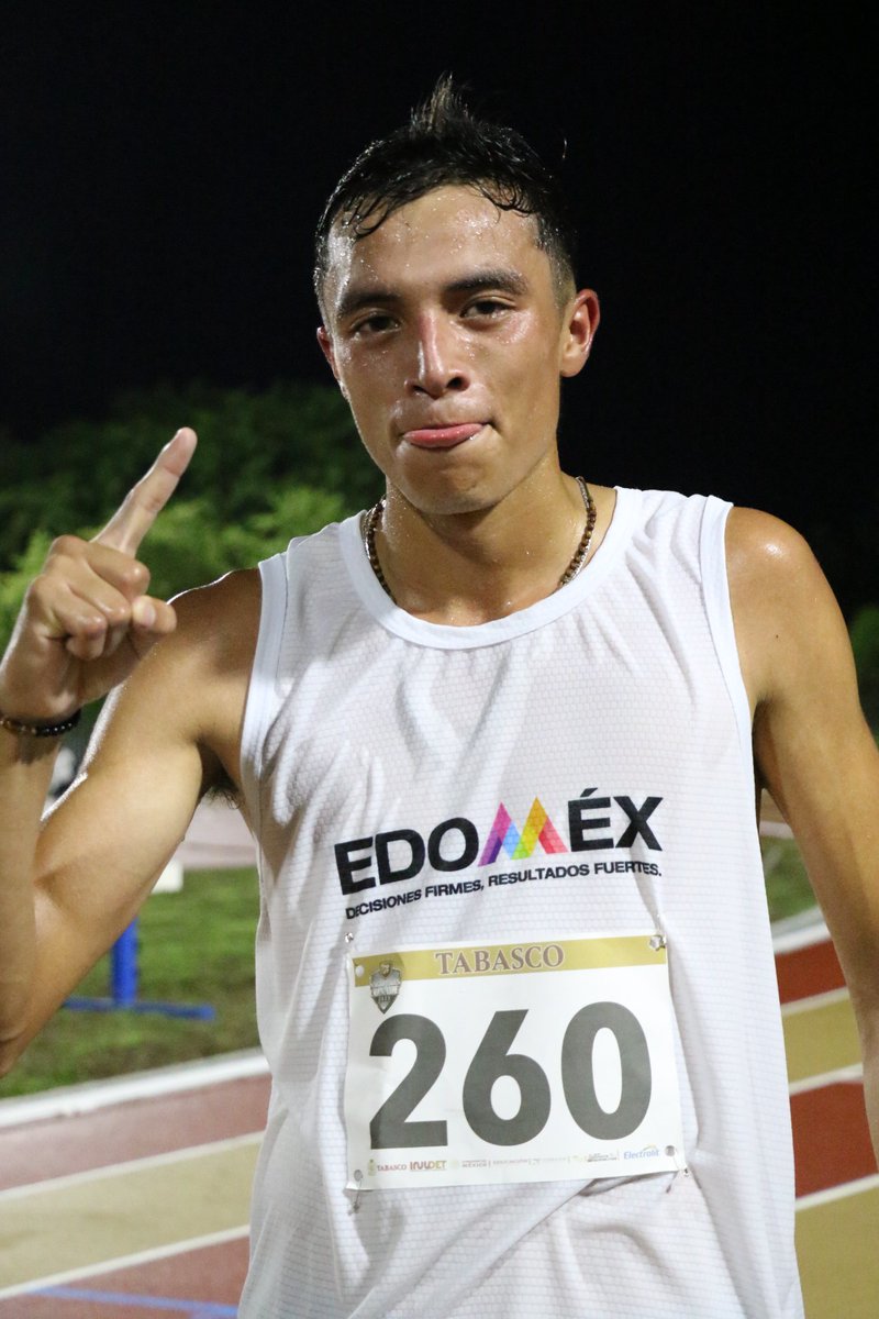 IDEM_Edomex's tweet photo. Con una ventaja de casi un minuto, el #Mexiquense Cristhian Donovan Juárez, obtuvo la medalla de oro 🥇 en la prueba de marcha, categoría Sub 23, en los Juegos Nacionales CONADE 2023. https://t.co/Yno0KqdUX3