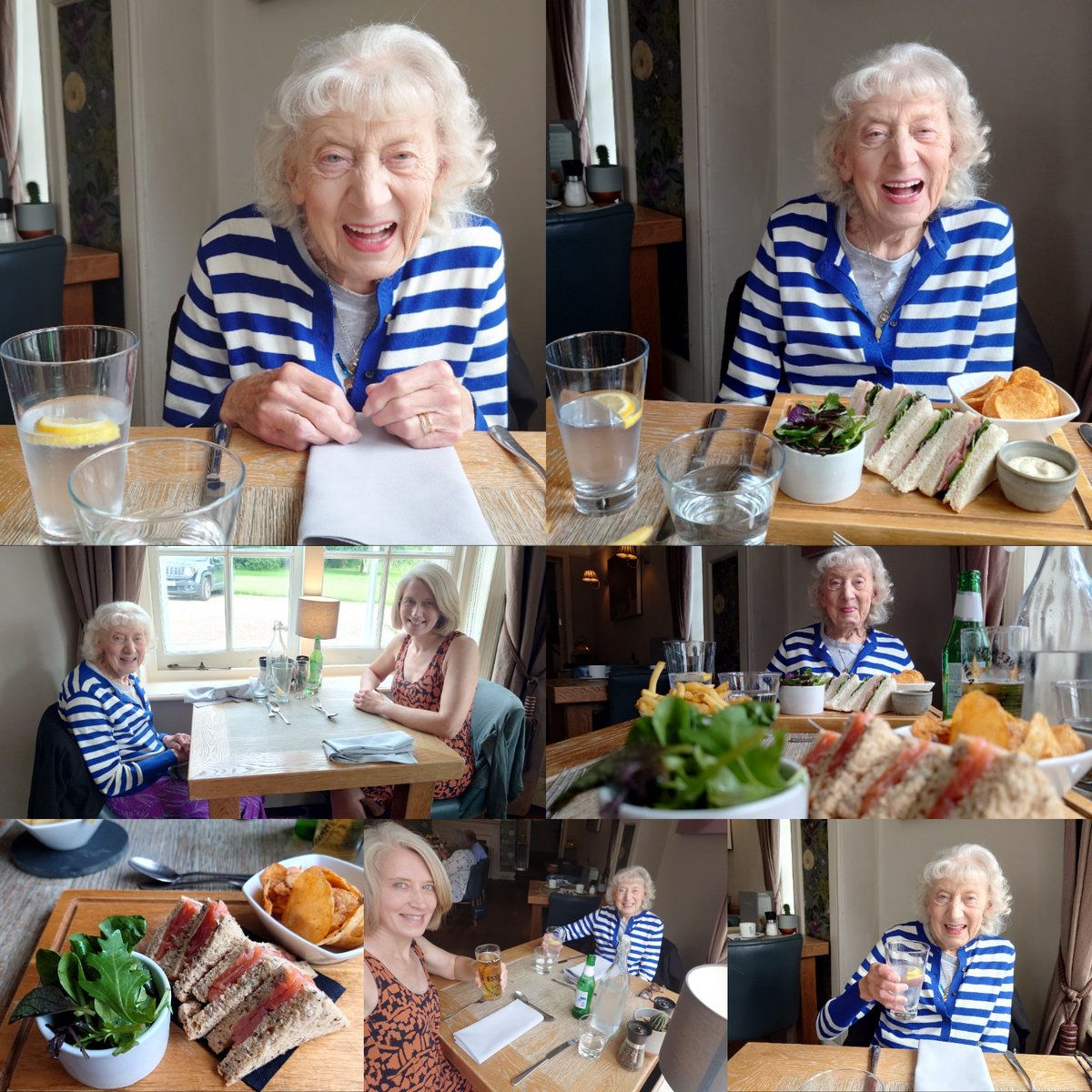 Lovely birthday lunch for Mum at the <a href="/TheNorfolkMead1/">The Norfolk Mead</a> hotel today. Third year in a row. 😊