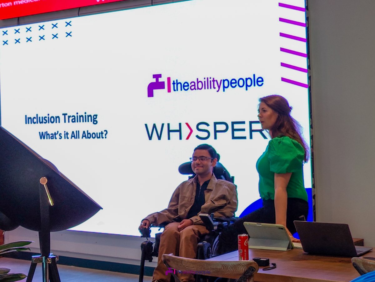 Last week we got the inclusion program at WHISPER underway as they embark on a project that will see every employee of company benefit from this training. bit.ly/3ry2HPL Click to see more!