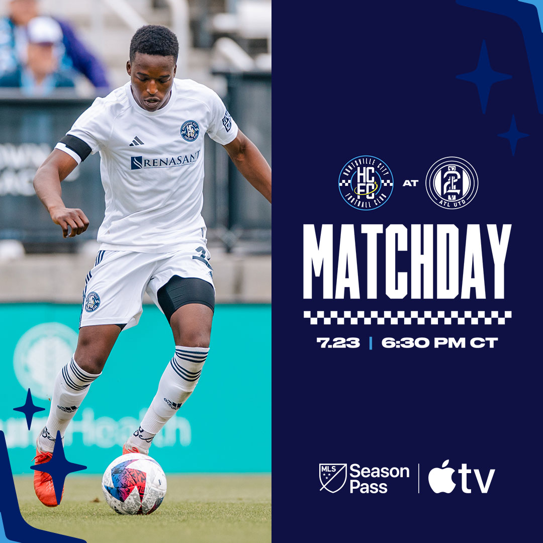 GET HYPE FOR MATCHDAY, HUNTSVILLE  🚀