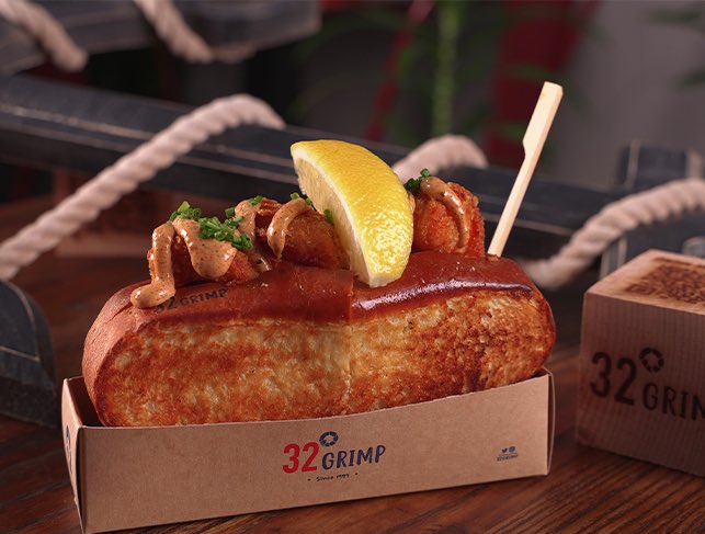 🍤
استمتع بالجمبري المقلي المقرمش 

#32grimp #سي_فود #مطاعم_الرياض