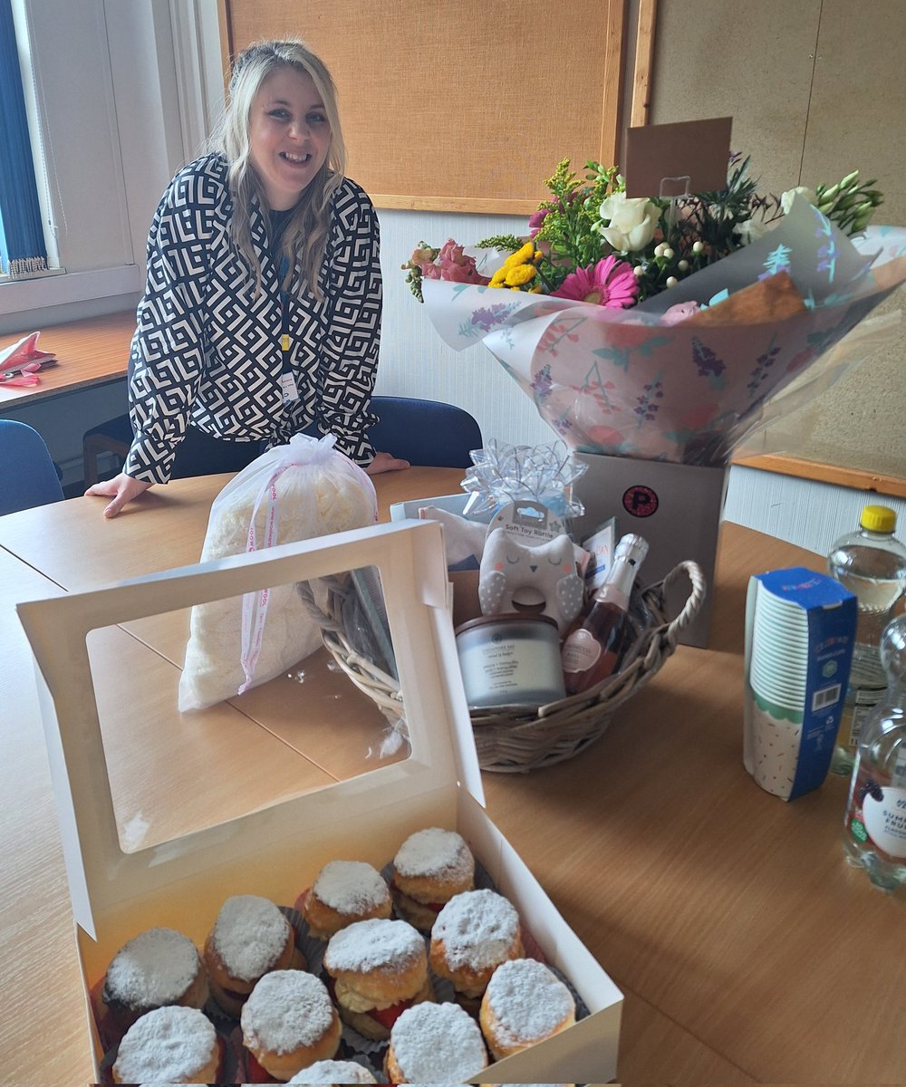 A precious half an hour spent today giving one of our clinical leads a well deserved send-off. Lynsey enjoy your mat leave and we can't wait to meet the new baby!