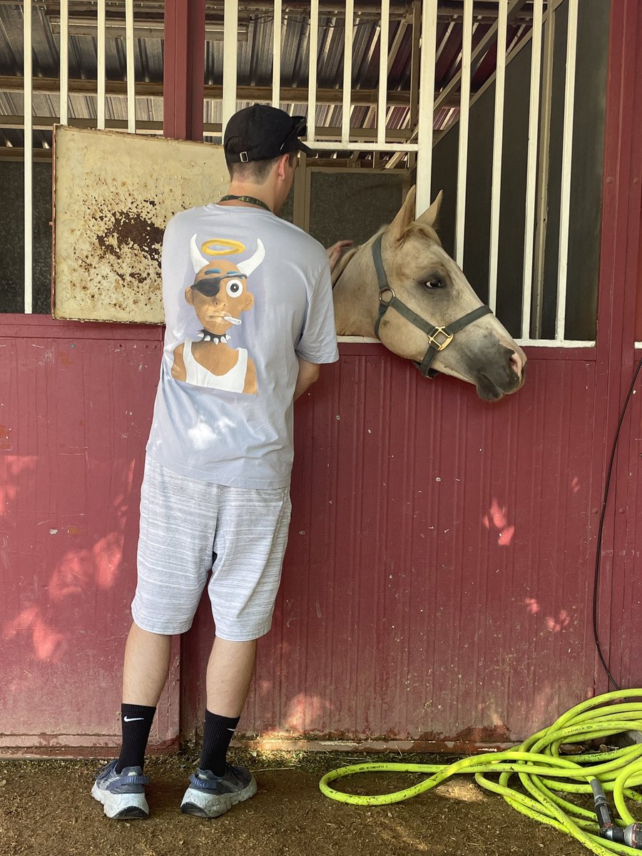 A vibe with two of my favorite projects at the @CAStateFair #ClayNation $STABLE