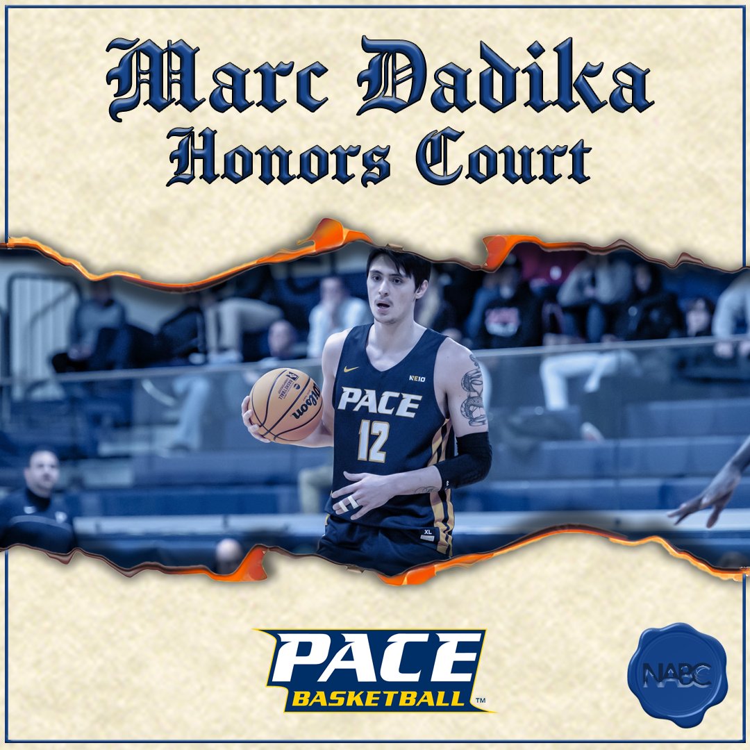 PaceUAthletics's tweet photo. Congratulations to Frankyn Batista, Marc Dadika, Bryan Powell and Adonis Williams for their successes of the court. 

This foursome was announced as part of the @NABC1927 2022-23 Honors Court. All four are part of our @LubinBSchool.

https://t.co/KCFHV9GaSV https://t.co/EsRbselYDD