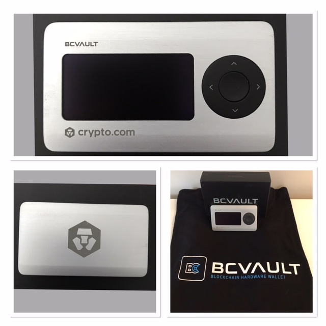 sab9395's tweet image. My Limited Edition Crypto dot Com hardware wallet from BC VAULT. Like the Quicksilver style. Thank you #bcvault for the t-shirt. 👍😀@cryptocom @LoadedLions_CDC  #Crofam #Crypto #CronosChain