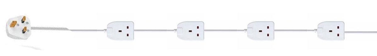 Advice please – and apologies for crude mock-up image…Does anyone know where I can buy electrical extension cables like the below please? I know they exist as have seen them. But can not find then online, and have no idea what to be typing into google to find them.