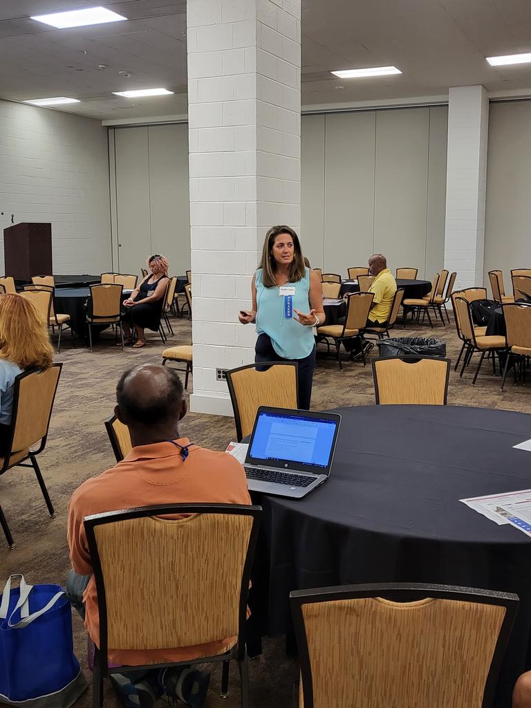 @kenanfellows alumni 
Jennifer Taylor talking about how KFP is her Hype Song! #CTESC23