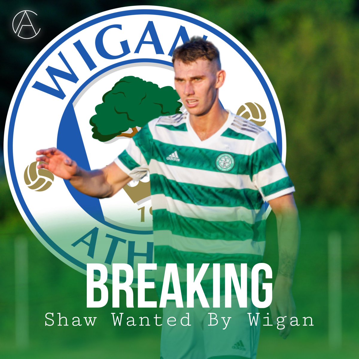 _AllCeltic's tweet photo. 🏴󠁧󠁢󠁥󠁮󠁧󠁿|Liam Shaw 

Celtic midfielder Liam shaw has attracted interest from England league one side Wigan Athletic 

I believe it will be a permanent deal and it looks like he will be joining ex Celtic player Shaun Maloney very soon. 

Source| football Scotland https://t.co/x0IaFcvMrc
