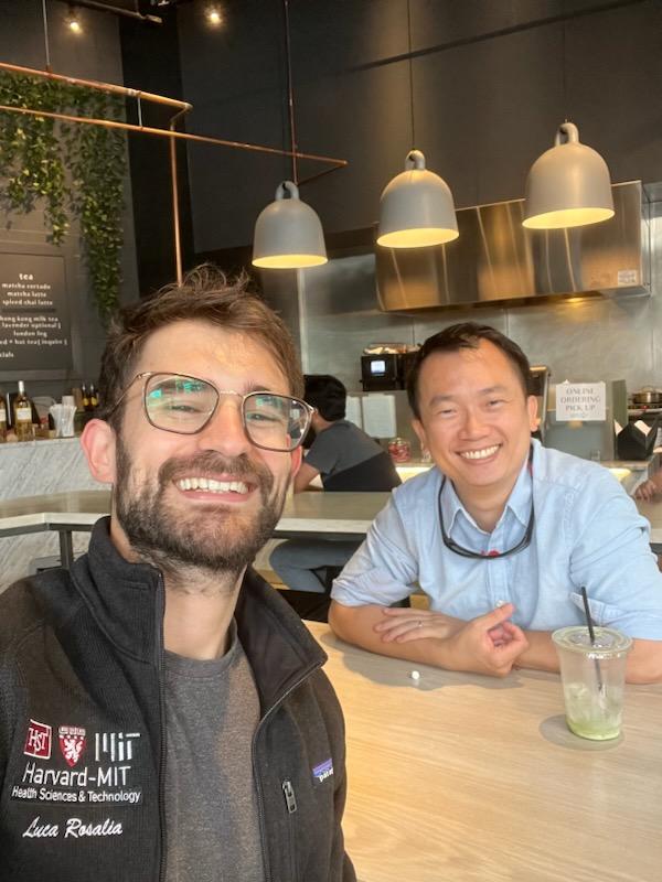 RayeYeow's tweet photo. Met up with former student #LucaRosalia. Joined my lab in 2017 & published his 1st #softrobotics paper. Recently defended his PhD at MIT with landmark papers on soft robotic models for #cardiovascular conditions, looking forward to more nice works from him #risingstar!
#RayeLab https://t.co/4SF3CoeYMS
