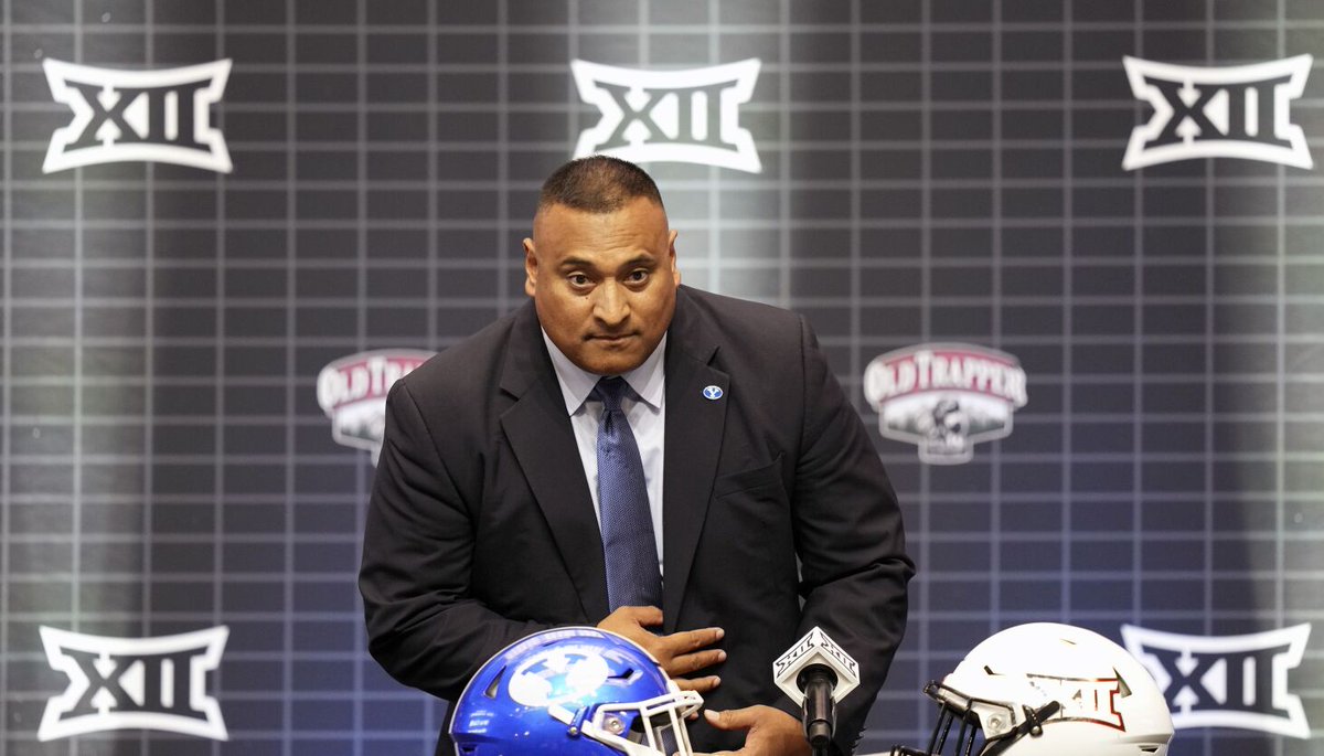 BYU football: What we learned about the Cougars at Big 12 media days https://t.co/wVld5PyvL0 https://t.co/h8zFeVKx5h