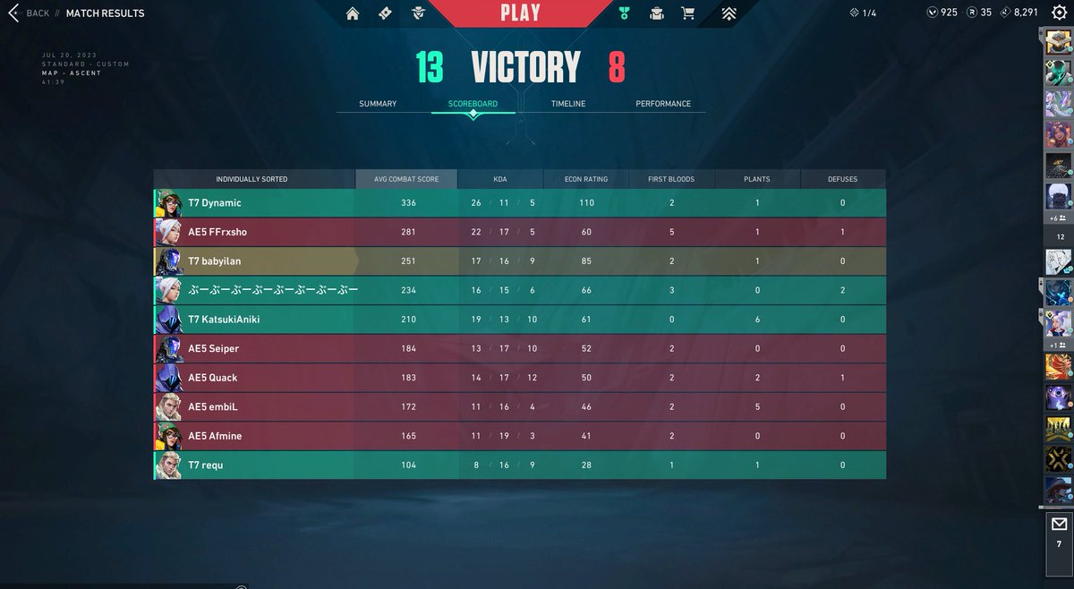 another def win against <a href="/AE5eSports/">AE5 eSports</a> l🤠we are now 2-0 in the ladder