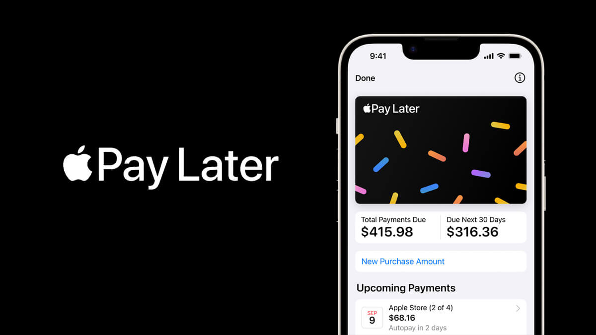 iPhoneate's tweet photo. Apple Pay Later: Se introduce rápidamente al mercado https://t.co/6JbjJKqbkB https://t.co/qboJbhV4bE