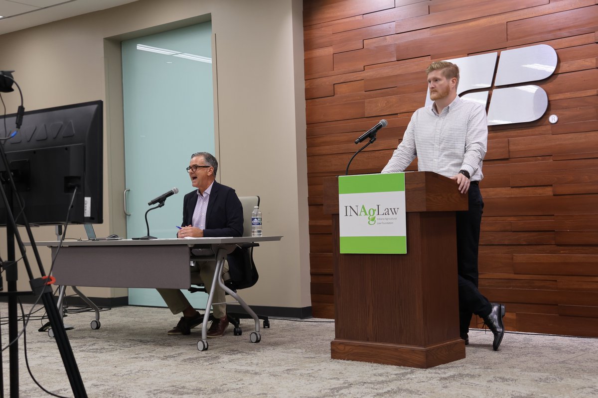 This morning, the Indiana Agricultural Law Foundation (<a href="/INAgLaw/">IN Ag Law Foundation</a>) hosted the 2023 Estate &amp; Succession Planning for the Family Farm workshop virtually. Attendance was high for the 10th year of this popular program. Thank you to all those who attended!