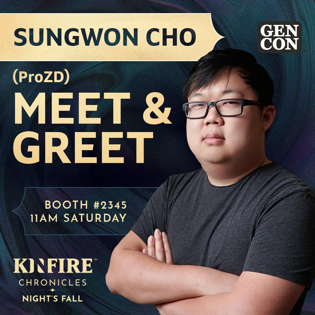 incredidream's tweet photo. π¨ Gen Con Announcement π¨
SungWon Cho (ProZD) will be joining us at Gen Con for a Meet and Greet in our booth at 11AM on Saturday, August 5th (Booth #2345)!
Will you be going to Gen Con? We'd love to see you!
#gencon #boardgames #sungwoncho #prozd https://t.co/59EPmJ5mKx