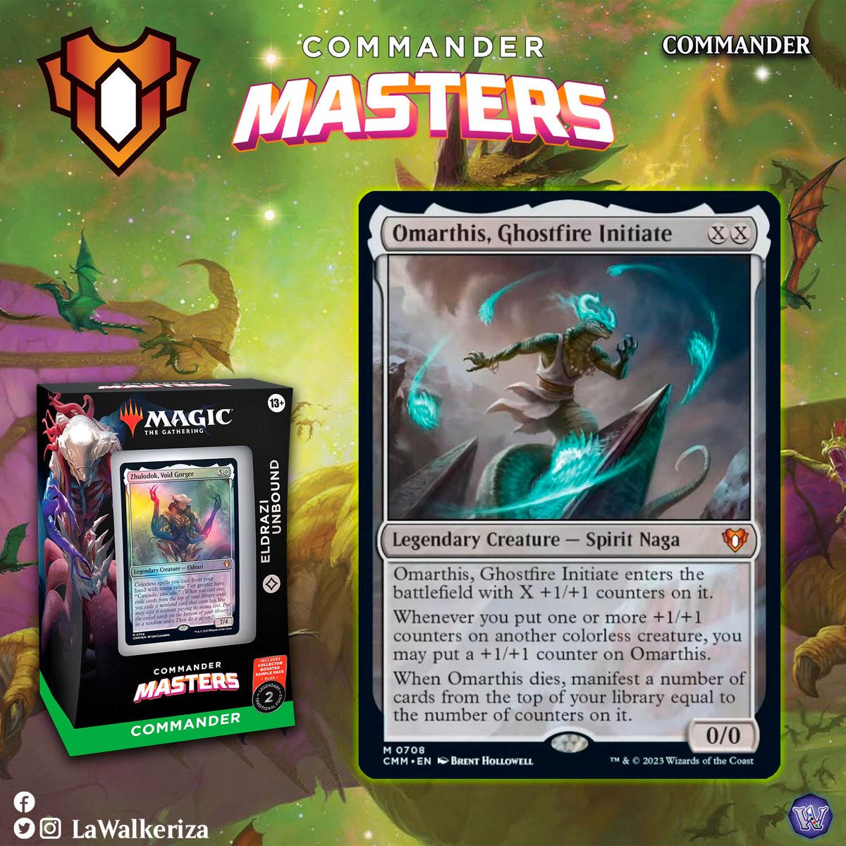 LWalkeriza's tweet photo. #LaWalkeriza
#MTGHispano #MTGCMaster #MTGspoilers #MTG #MagicTheGathering #mtgcommunity
#MTGcommander #Omarthis https://t.co/jIUTmtLnaA