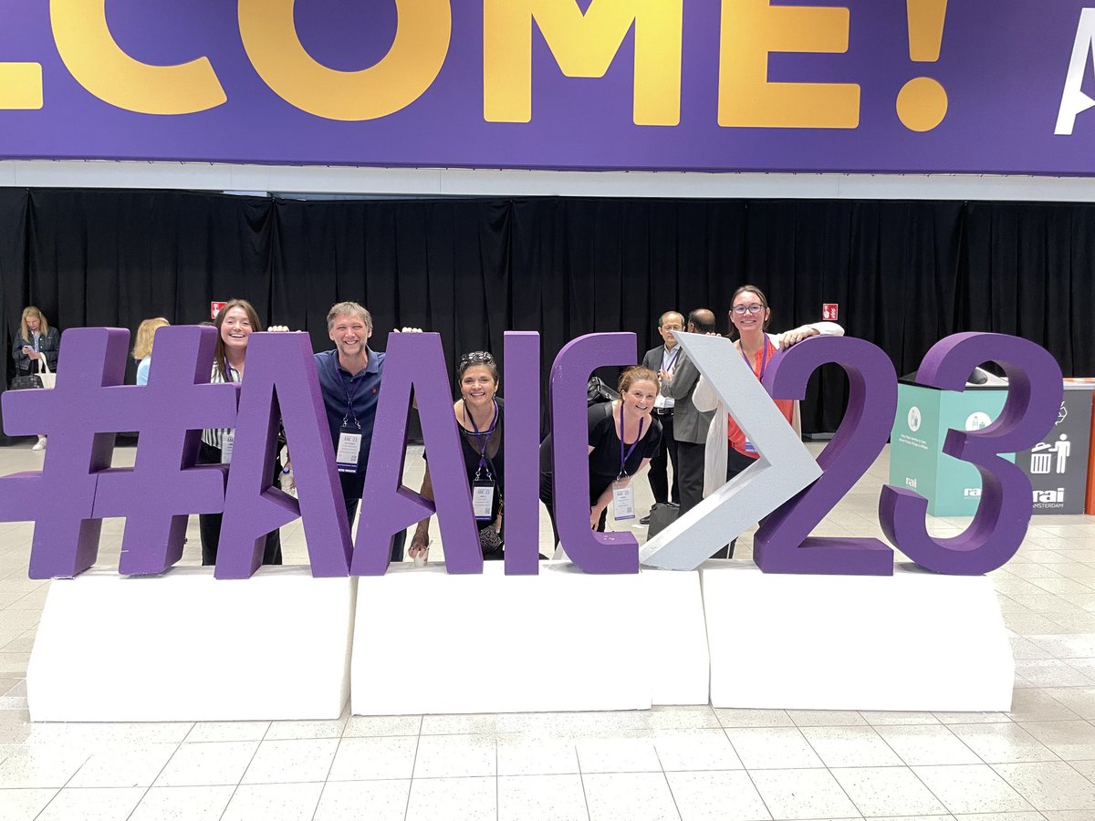 It’s a wrap for #AAIC2023 in #Amsterdam 💜💜💜 incredibly proud of the #TanseyLab3ptO presentations and networking 🤓😎😍💪🏼🌷