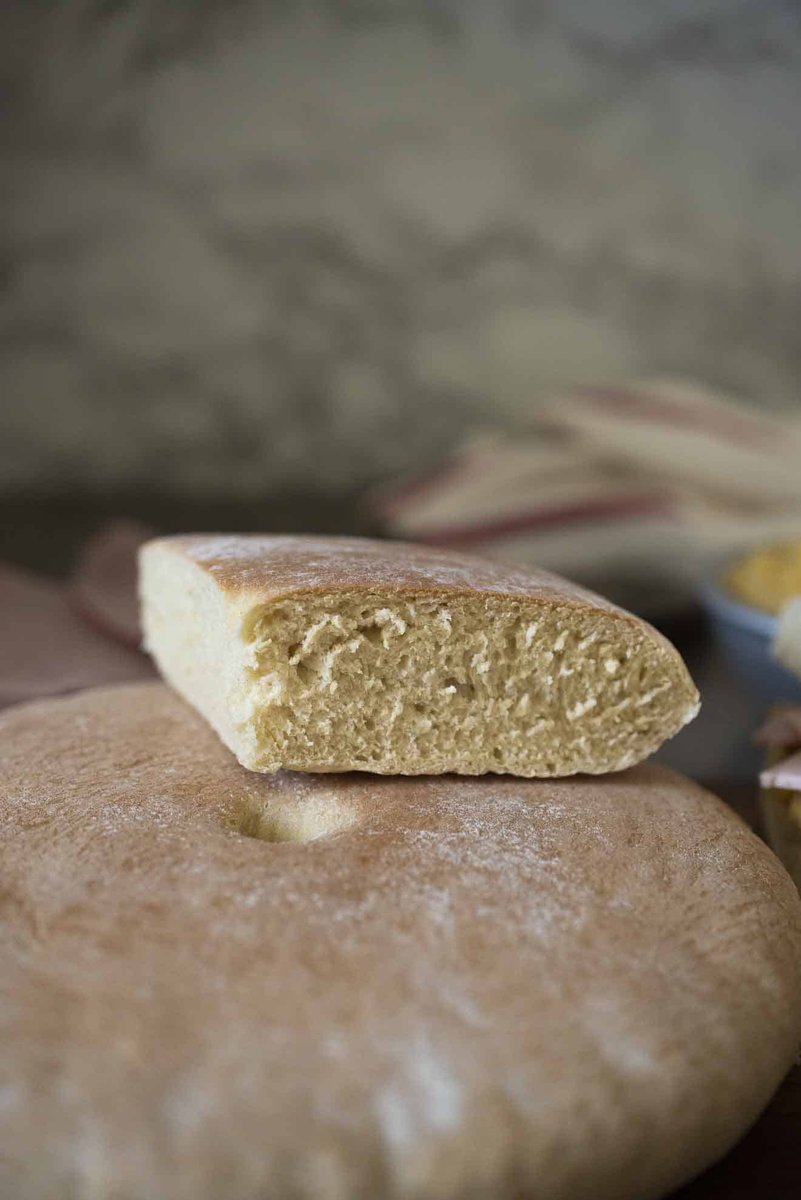 culinaryginger's tweet photo. The classic British Stottie. Freshly baked bread from England’s NorthEast. Recipe > https://t.co/S2khQhSsBP #stottie #newcastle  #northeast  #geordie https://t.co/iTUJAVgoCx