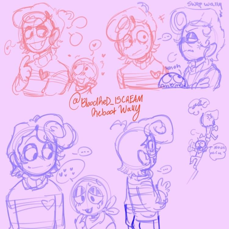 ScoutsWorld400's tweet photo. I'm working on it rn lol, all these wallys man..i go so much more man, enjoy the noms noms I did...
RF! Wally: Dodozoi17 on tik tok
Reboot Wally: @bloodred_iscream
Evil! Wally: @hyulikeJazz
Hunter Wally: @violet_gumdrop
#oc #WHAUs #au #fanart #swaptommy #WH #welcomehomeoc https://t.co/QvfurHWRxk