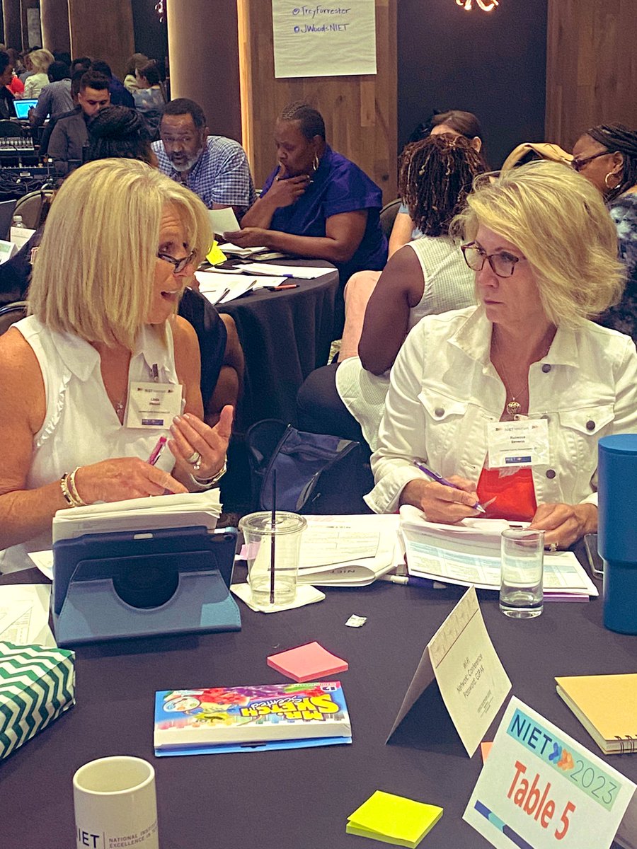 clairesmurray's tweet photo. SC’s finest leaders impacting change. It has been a privilege #SCPLN. Thank you for #leaningin @NIETteach SC Summer Meeting. Here’s to Elevating Educators in 2023-2024! @JWoodsNIET @TreyForrester @NIETjbarnett @VCondalary @KyleMKovach @SMosqueda_NIET @peapodcruz https://t.co/1u9G1bbaxQ