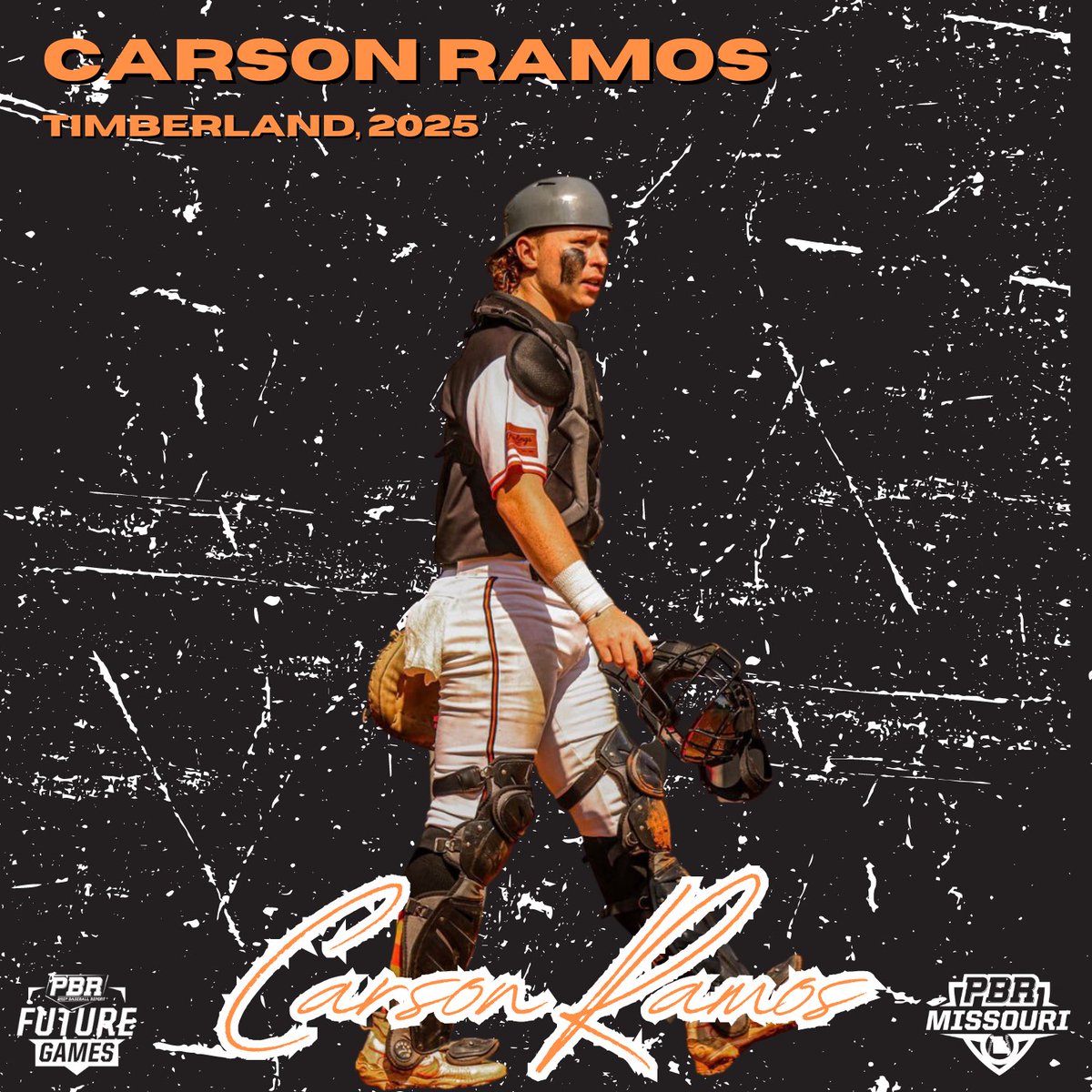 𝟐𝟎𝟐𝟑 𝐅𝐮𝐭𝐮𝐫𝐞 𝐆𝐚𝐦𝐞𝐬 - 𝐓𝐞𝐚𝐦 𝐌𝐎 ⭐️

+ C Carson Ramos (Timberland, 2025) is one of the top defensive backstops in the class with a strong RH swing. 

+ He’s set to represent MO at the #PBRFG23; more, here. 👇

👤: loom.ly/V-hwHa0