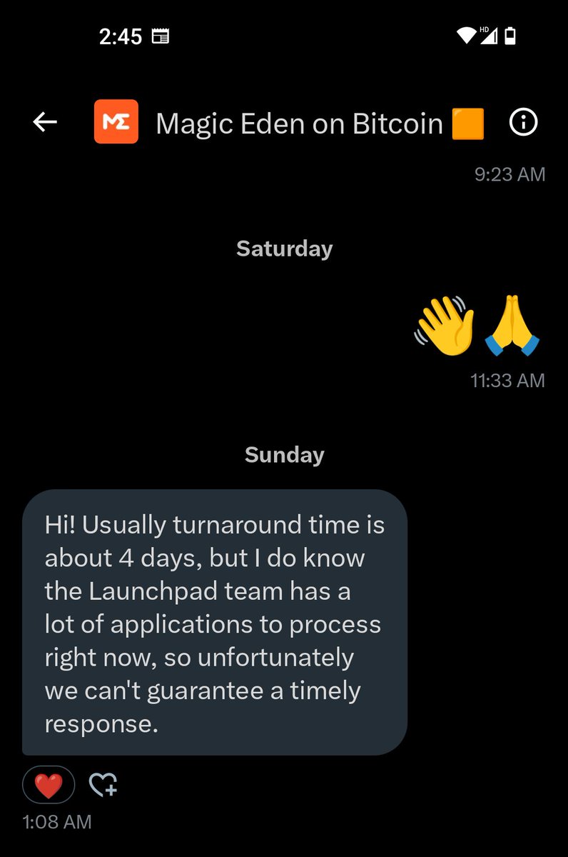 Dvstopianz's tweet image. @MagicEden 
You need to start thinking about a raise 😜