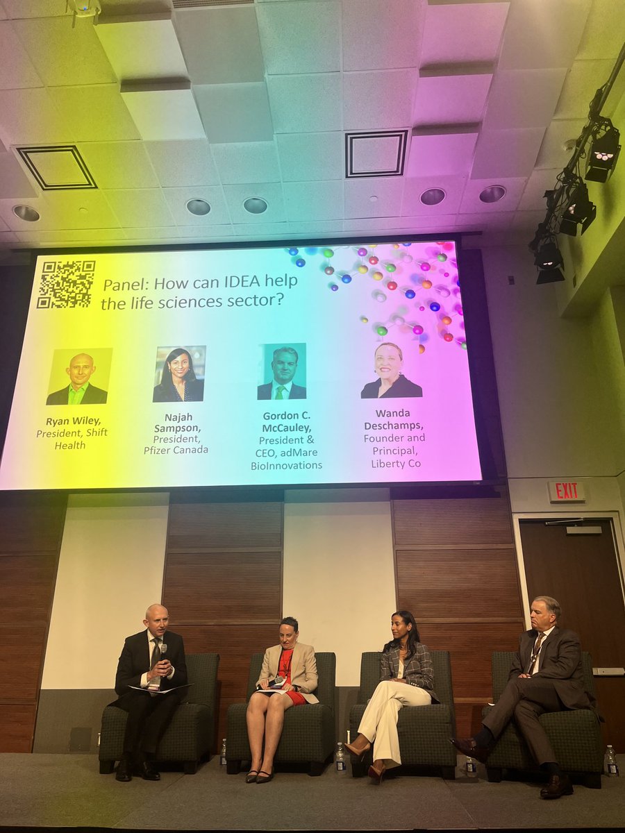 Fantastic mid-summer turnout for a thought-provoking discussion on the importance of IDEA to the life sciences-much action underway AND great commitment to do more! Congrats ⁦<a href="/LifeSciencesON/">Life Sciences Ontario</a>⁩ ⁦<a href="/adMare_Bio/">adMare BioInnovations</a>⁩ ⁦<a href="/PfizerCA/">Pfizer Canada</a>⁩ ⁦<a href="/shifthealth/">Shift Health</a>⁩⁦<a href="/innovativemeds/">Innovative Medicines Canada</a>⁩