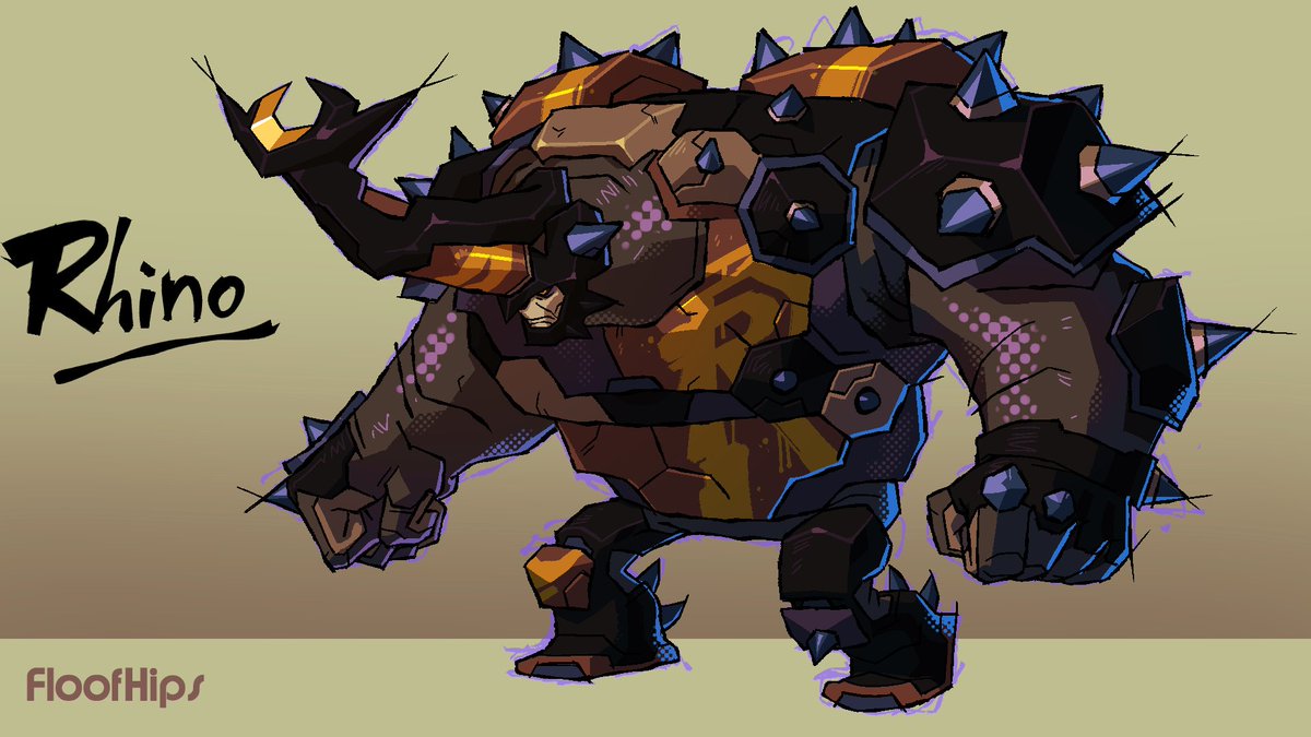 Rhino Spider man redesign