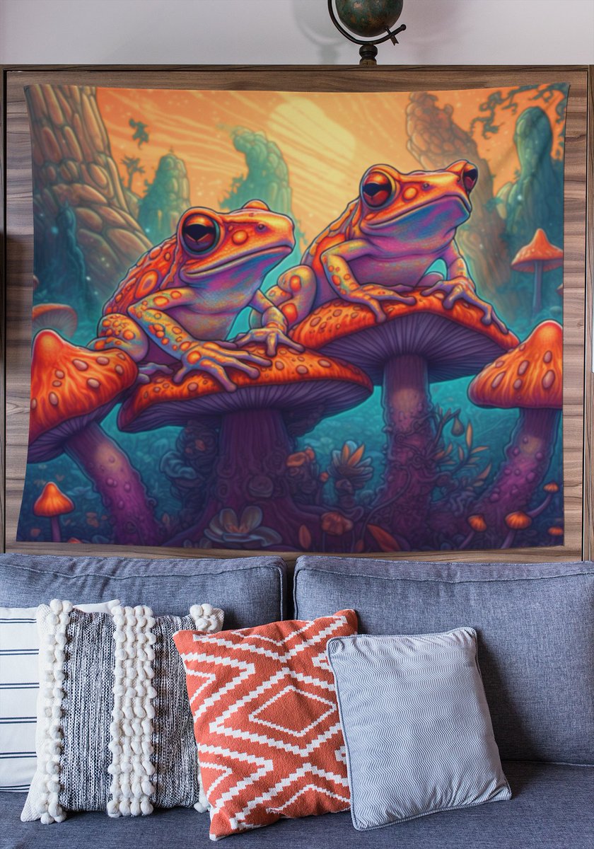 NaturalNexus's tweet image. Into frogs? We have frogs! Check out these new additions to our store!

etsy.com/shop/NaturalNe…

#PsychedelicTapestries #WallArtInspiration #ColorfulSpaces #DreamyDecor #VisualBliss #ArtisticInteriors #TrippyVibes #WhimsicalLiving #TapestryMagic #CreativeExpression #BohemianStyle