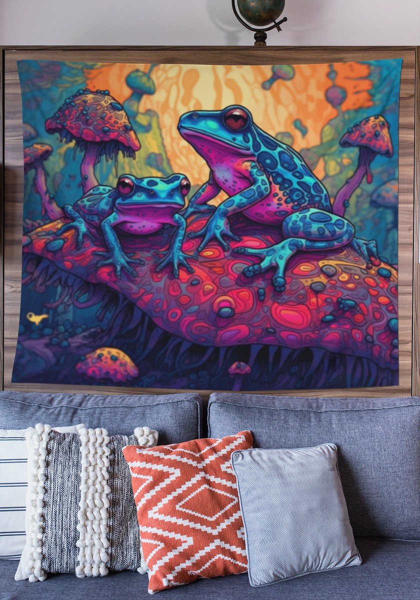 NaturalNexus's tweet image. Into frogs? We have frogs! Check out these new additions to our store!

etsy.com/shop/NaturalNe…

#PsychedelicTapestries #WallArtInspiration #ColorfulSpaces #DreamyDecor #VisualBliss #ArtisticInteriors #TrippyVibes #WhimsicalLiving #TapestryMagic #CreativeExpression #BohemianStyle
