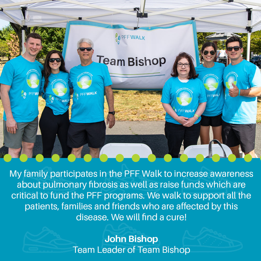 PFFORG's tweet photo. Meet Team Bishop! Team Bishop is one of our top PFF Walk - NYC Metro fundraising teams! Thereโs still time to join us. Register at https://t.co/UbZIJOi2zM!
#PFFWalk #TogetherTowardACure https://t.co/ex0hzaiBJL