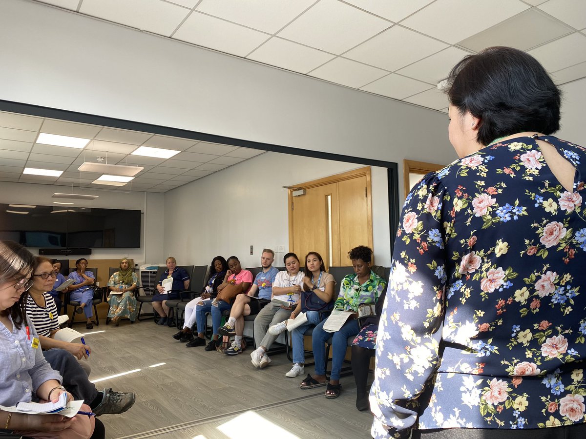 WX Critical Care π (@critical_wx) on Twitter photo Thought provoking and engaging sage and thyme workshop this morning! Excellent to be able to teach this communication model to our staff! <a href="/ShanthiniAvorg/">Shanthini Avorgbedor</a> <a href="/JAlixBac/">@janealix_bacuetes</a> <a href="/_jojo_243/">Jojo</a> @WhippsCrossHosp <a href="/MargaretCentre/">Margaret Centre</a> Thought provoking and engaging sage and thyme workshop this morning! Excellent to be able to teach this communication model to our staff! <a href="/ShanthiniAvorg/">Shanthini Avorgbedor</a> <a href="/JAlixBac/">@janealix_bacuetes</a> <a href="/_jojo_243/">Jojo</a> @WhippsCrossHosp <a href="/MargaretCentre/">Margaret Centre</a>