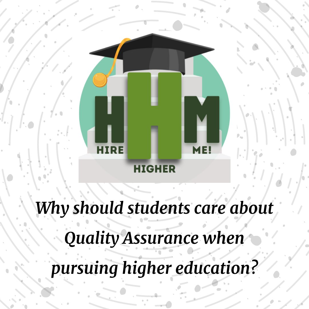 TheUniversityC1's tweet photo. Prospective students this one's for you🗣 When Quality Assurance meets Higher Education, you'll achieve your Hire Higher Me😁. Don't miss out on the benefits of a quality assured education when choosing your preferred programme or institution.
 #HigherEducation #HireHigherMe https://t.co/EsnQs2Kvnv