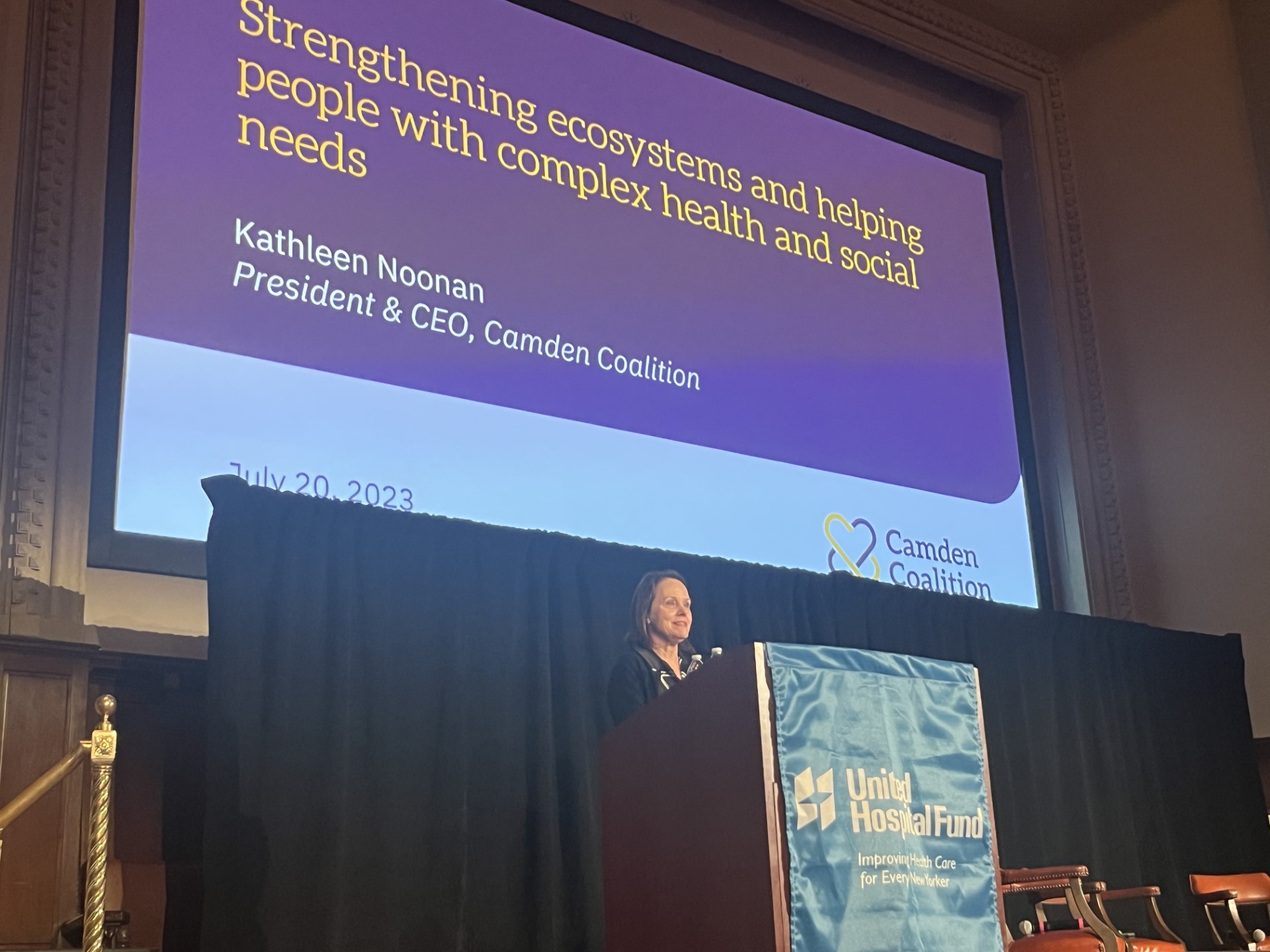 United Hospital Fund on Twitter ".camdenhealth President and CEO