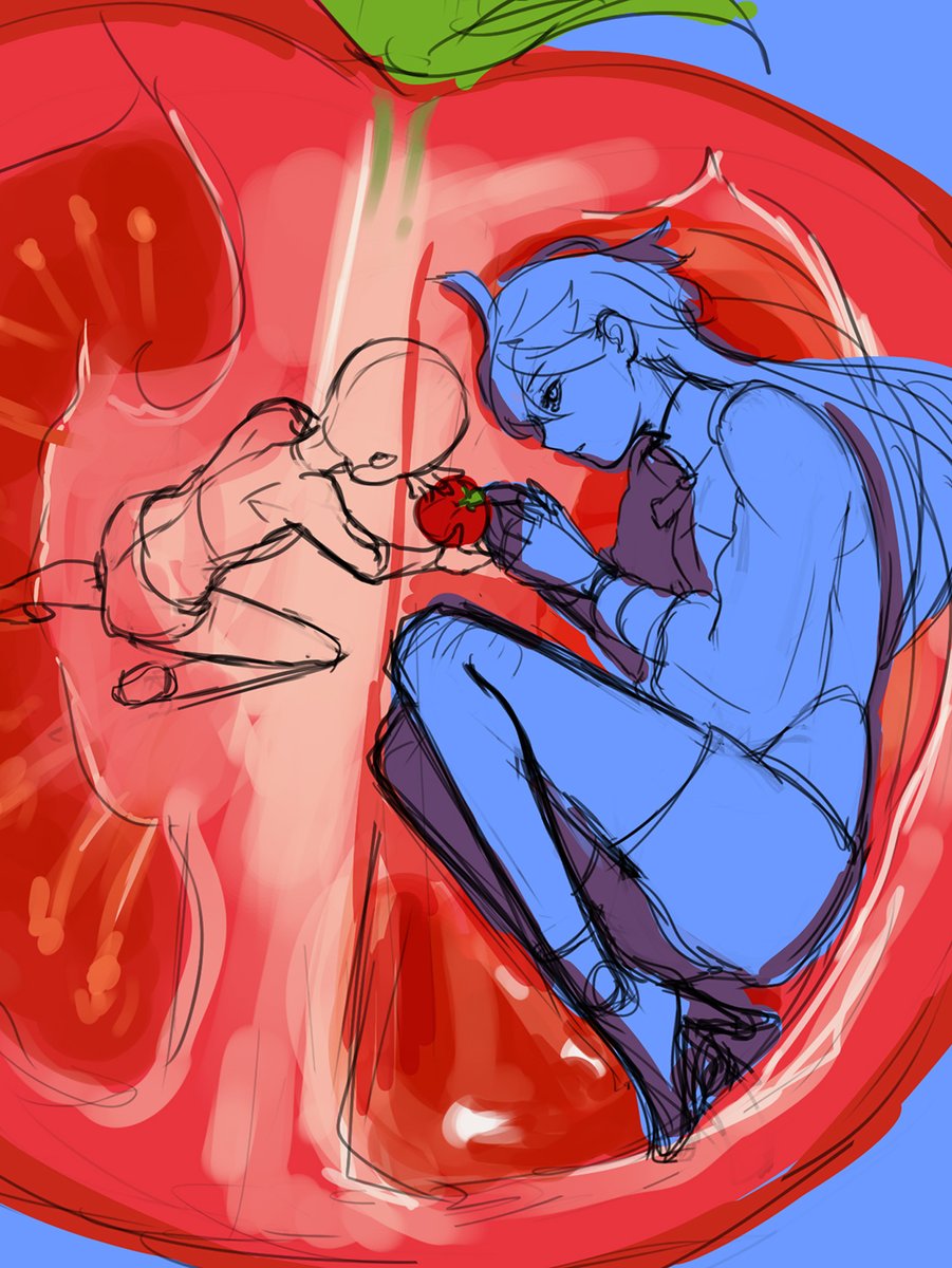 退勤したらトマト買いに行く